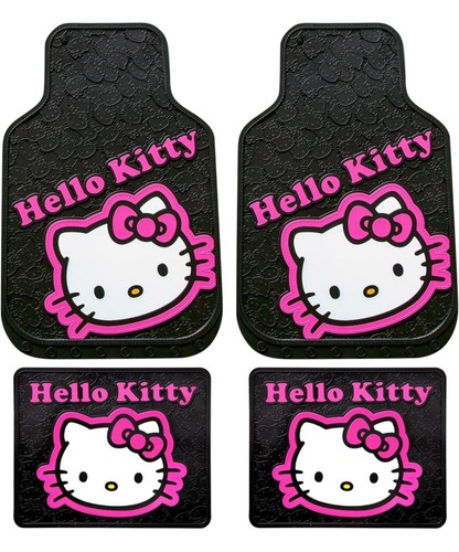 4pc set hello kitty car - set,